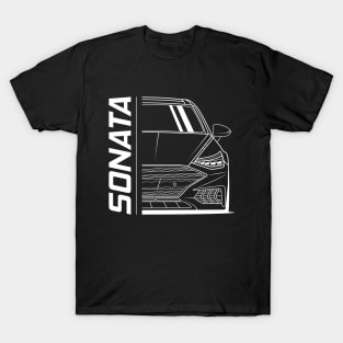 Front Sonata 8 Gen Sedan T-Shirt